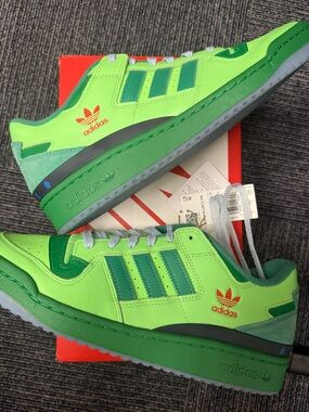 adidas Forum Low The Simpsons Treehouse of Horror - Neon Green